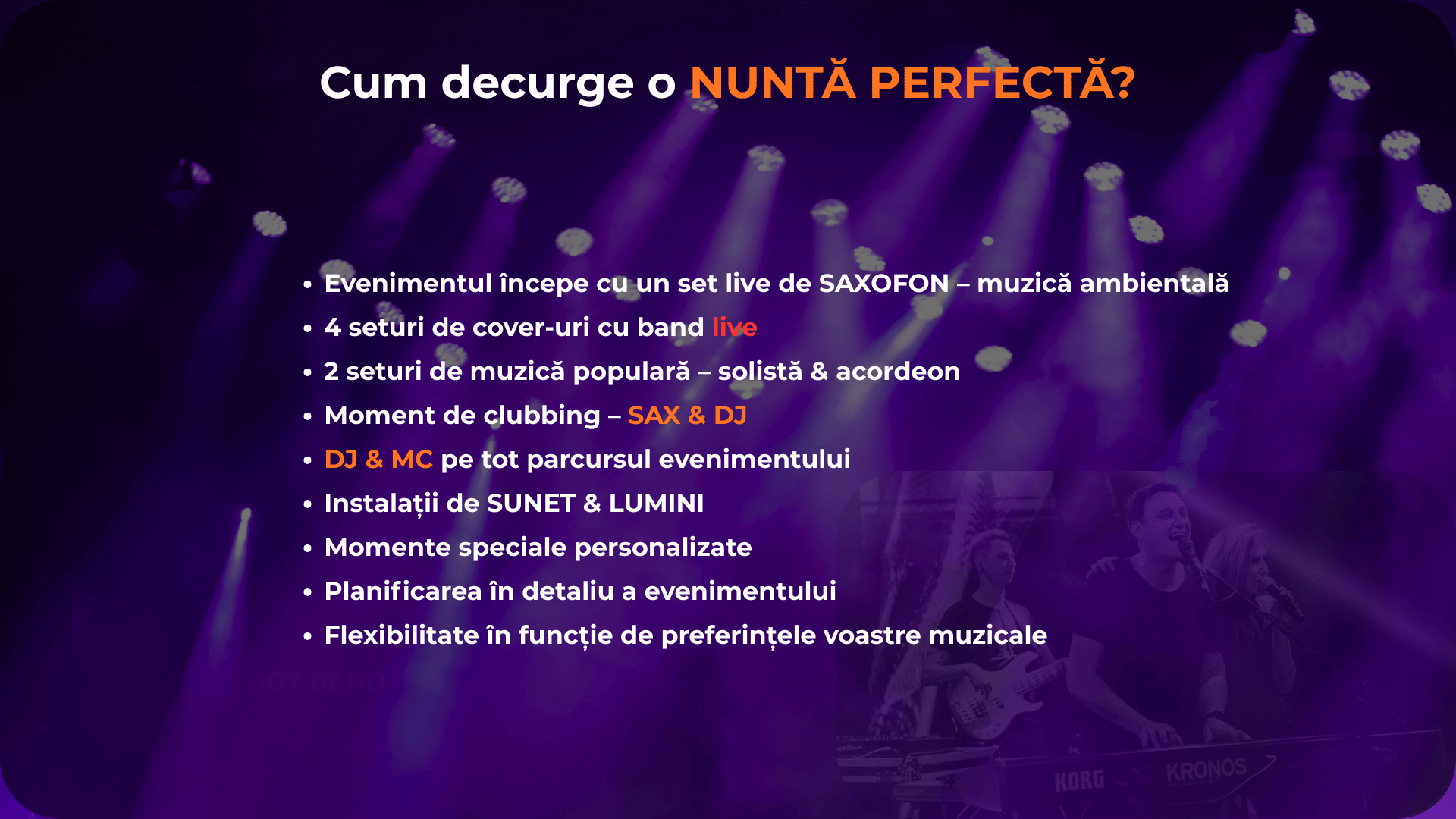 JOY BAND NUNTA PERFECTA 2.0